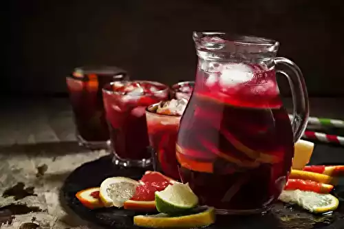 Sangria traditionnelle et authentique
