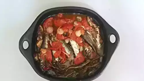 Sardines à l'escabèche à la catalane