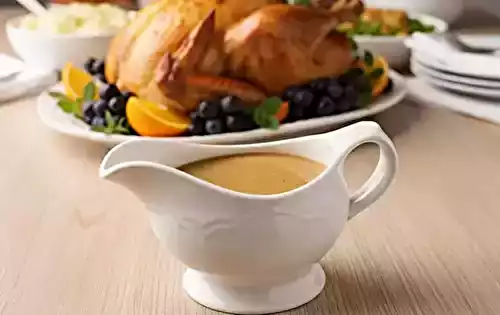 Sauce pour chapon rôti au four