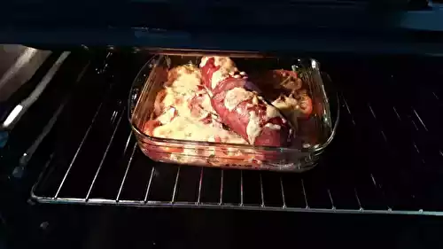 Saucisse morteau gratinée à la tomate