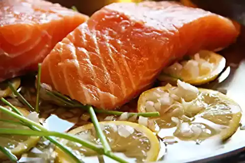 Saumon à l'échalote au cookeo