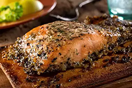 Saumon à l'échalote au thermomix
