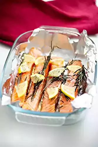 Saumon au four express