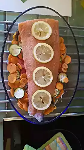 Saumon au four facile et léger