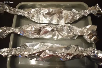 Saumon en papillotte à l'absinthe