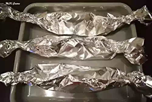 Saumon en papillotte à l'absinthe