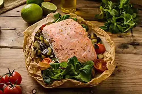 Saumon en papillotte