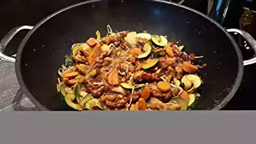 Sauté de Dinde Caramélisée ( Miel/Citron)