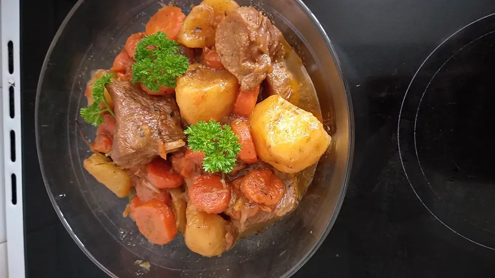 Sauté de veau facile aux légumes