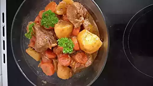 Sauté de veau facile aux légumes