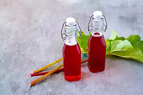 Sirop de rhubarbe de Camila