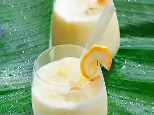 Smoothie à la banane et au miel