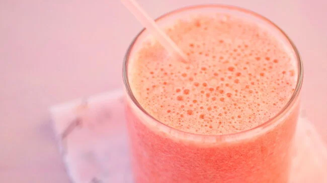 Smoothie à la fraise et au citron