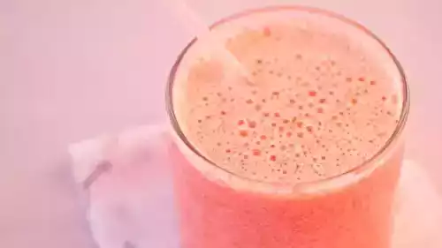 Smoothie à la fraise et au citron
