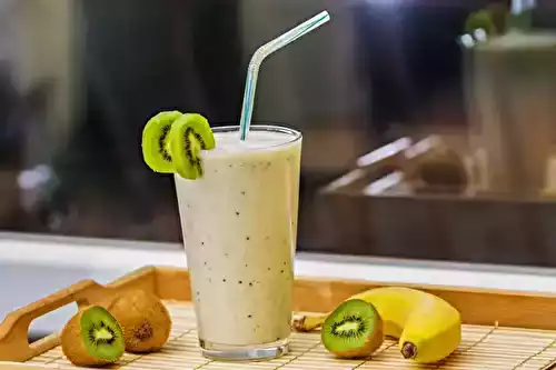 Smoothie au kiwi et à la banane