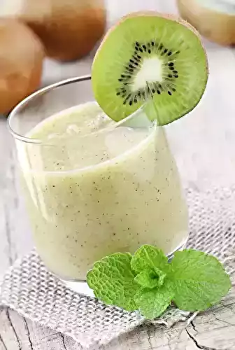 Smoothie vert (au kiwi)