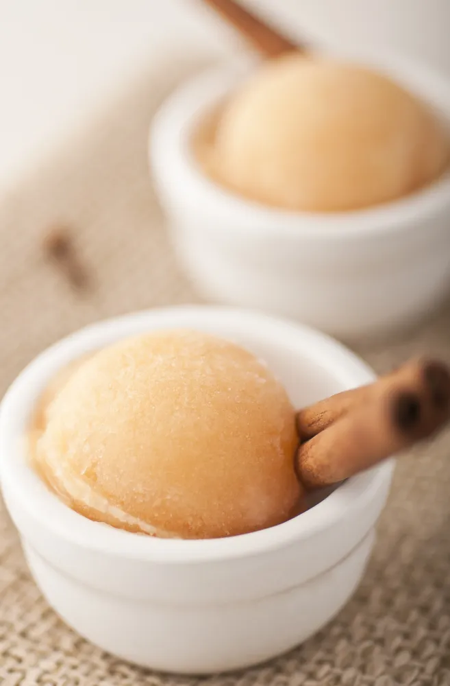 Sorbet à la cannelle