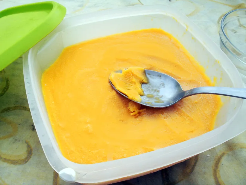 Sorbet au blender/robot hyper facile