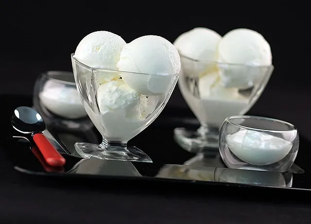 Sorbet au fromage blanc