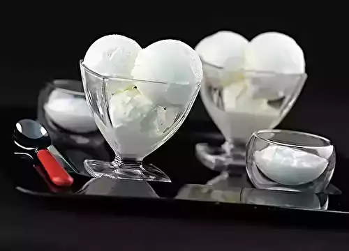 Sorbet au fromage blanc