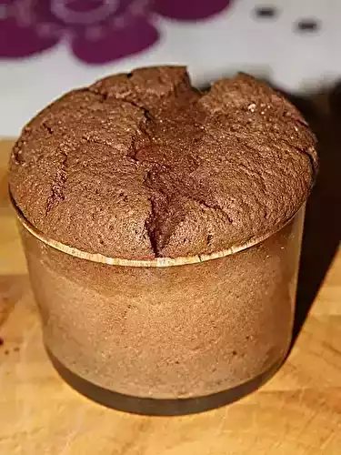 Soufflé au chocolat des délices