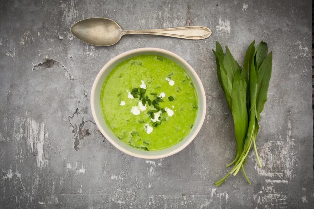 Soupe à l'ail dours