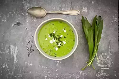 Soupe à l'ail dours