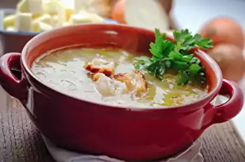 Soupe à l'oignon au cookeo