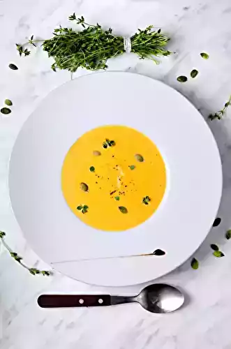 Soupe à la courge butternut