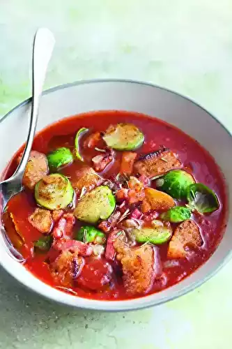 Soupe au choux de Bruxelles