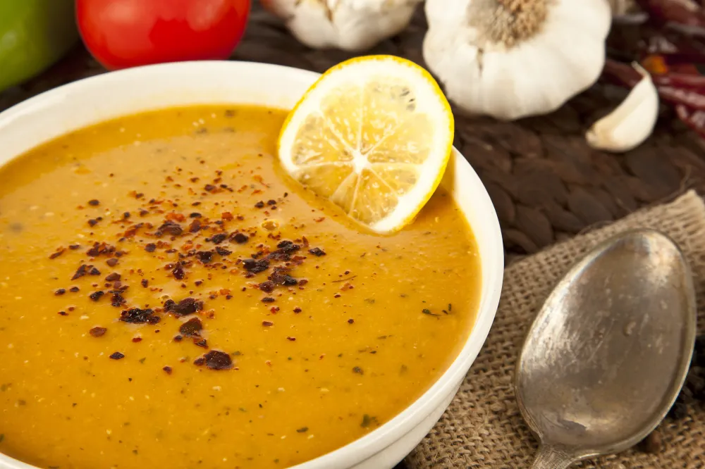 Soupe au citron à la Grecque