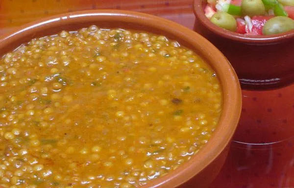 Soupe aux lentilles à la grècque