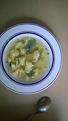 Soupe aux oeufs