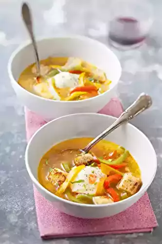 Soupe aux trois poivrons
