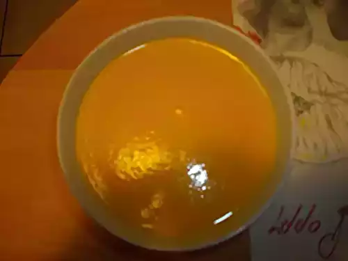 Soupe carotte, potiron, coco