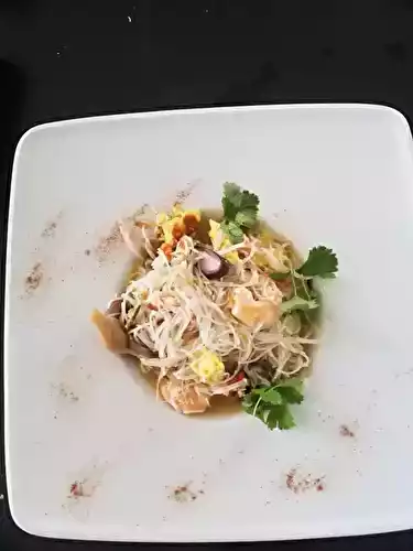 Soupe Chinoise en plat principal