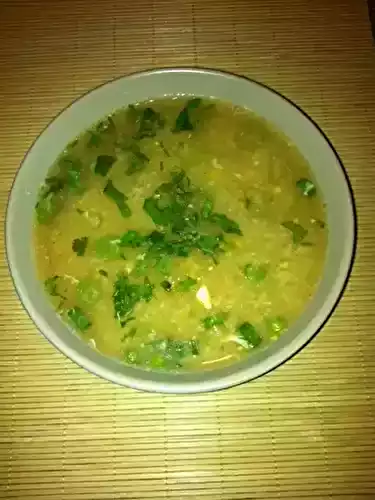 Soupe chinoise maïs au crabe (inspiré par Ken Hom)