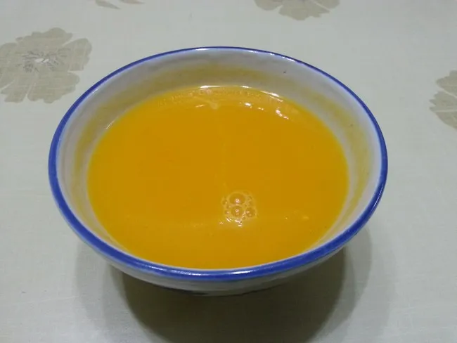 Soupe courgettes et carottes