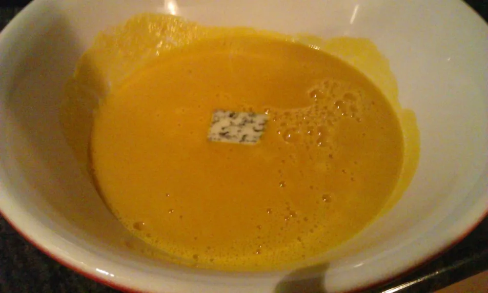 Soupe de courge à la fourme de Montbrison