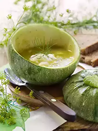 Soupe de courgette