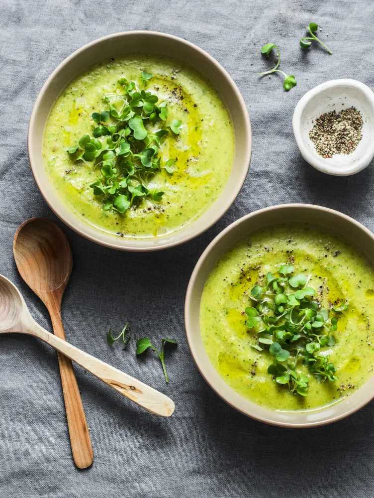 Soupe de courgettes à la Vache qui rit® au Companion
