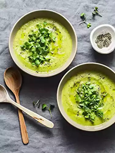 Soupe de courgettes à la Vache qui rit® au Companion