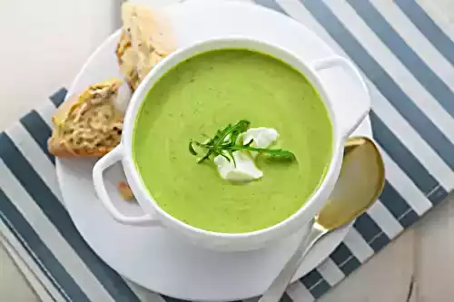 Soupe de courgettes à la Vache qui rit® au Cookeo
