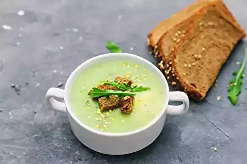 Soupe de courgettes à la Vache qui rit® au Monsieur Cuisine