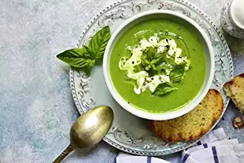 Soupe de courgettes à la Vache qui rit® au Thermomix