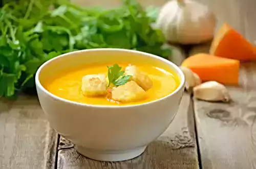 Soupe de légumes aux épices