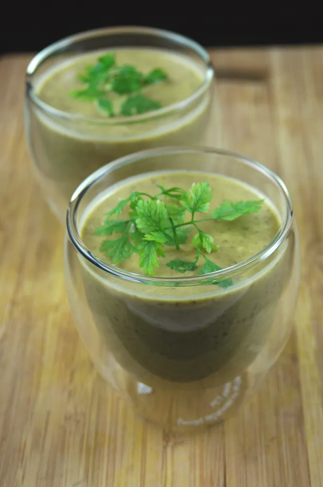 Soupe de lentilles au lard