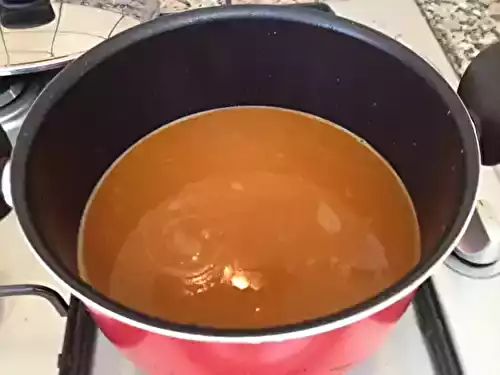 Soupe de poisson au piment dEspelette