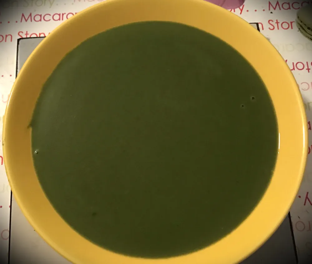 Soupe dépinards au boursin