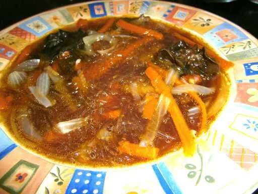 Soupe façon Chinoise vegan
